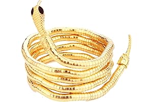 Flexible Gold Arm Wrap Bracelet