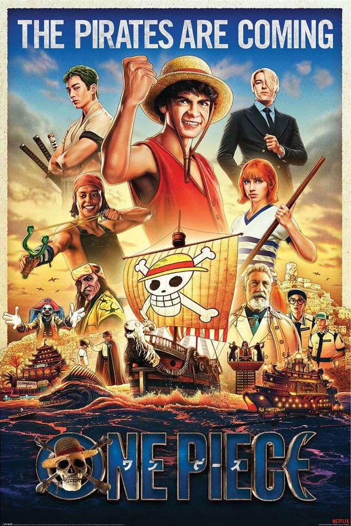 Pyramid International One Piece Pirates Incoming Poster 61 x 91 cm (4) Living Room
