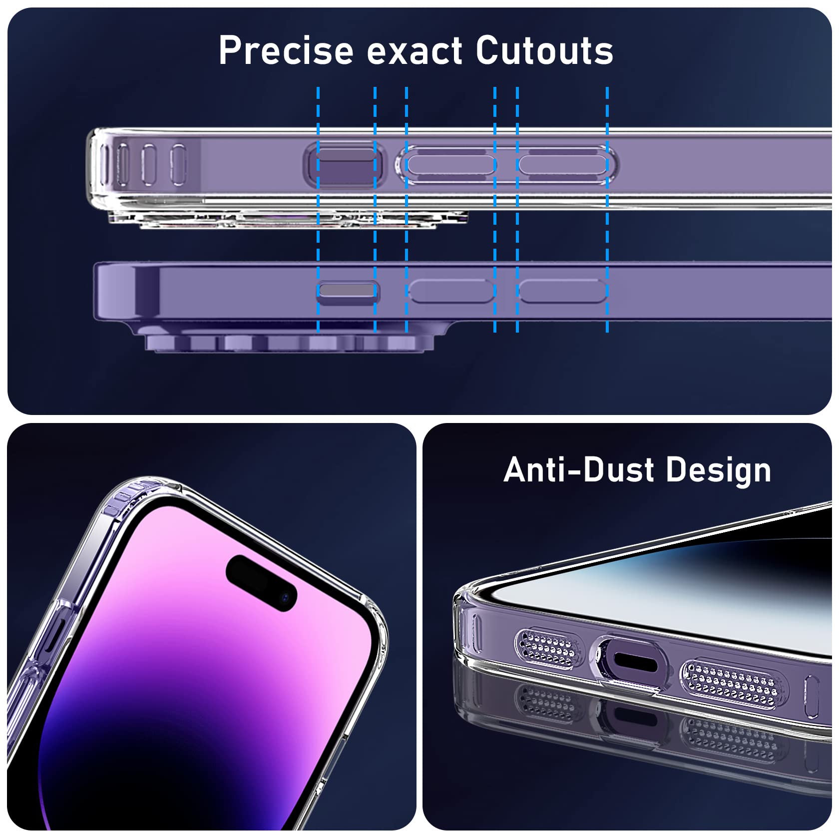 Qasyfanc Custodia compatibile con iPhone 11, custodia con protezione per fotocamera e 2 pellicole protettive, PC rigido non ingiallisce, opaca, protezione militare, antigraffio, antiscivolo, colore