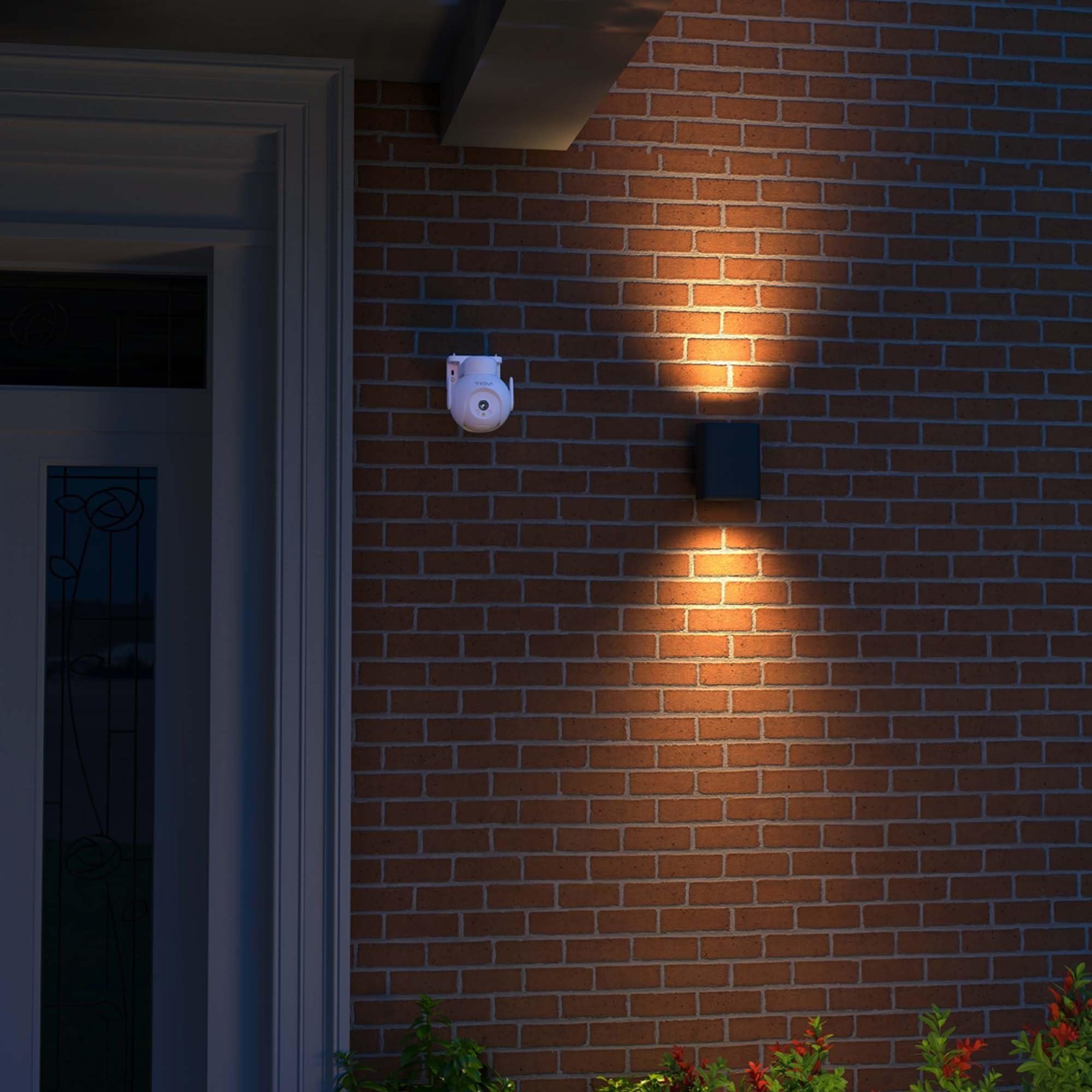 Zewnętrzna kamera WiFi Smart PTZ, 1080P, Dualband (2,4 / 5 GHz), noktowizor na podczerwień, wykrywanie ruchu, dwukierunkowy dźwięk