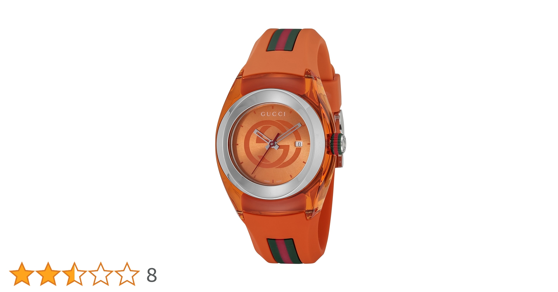 Amazon.co.jp: [グッチ]GUCCI 腕時計 グッチシンク オレンジ文字盤