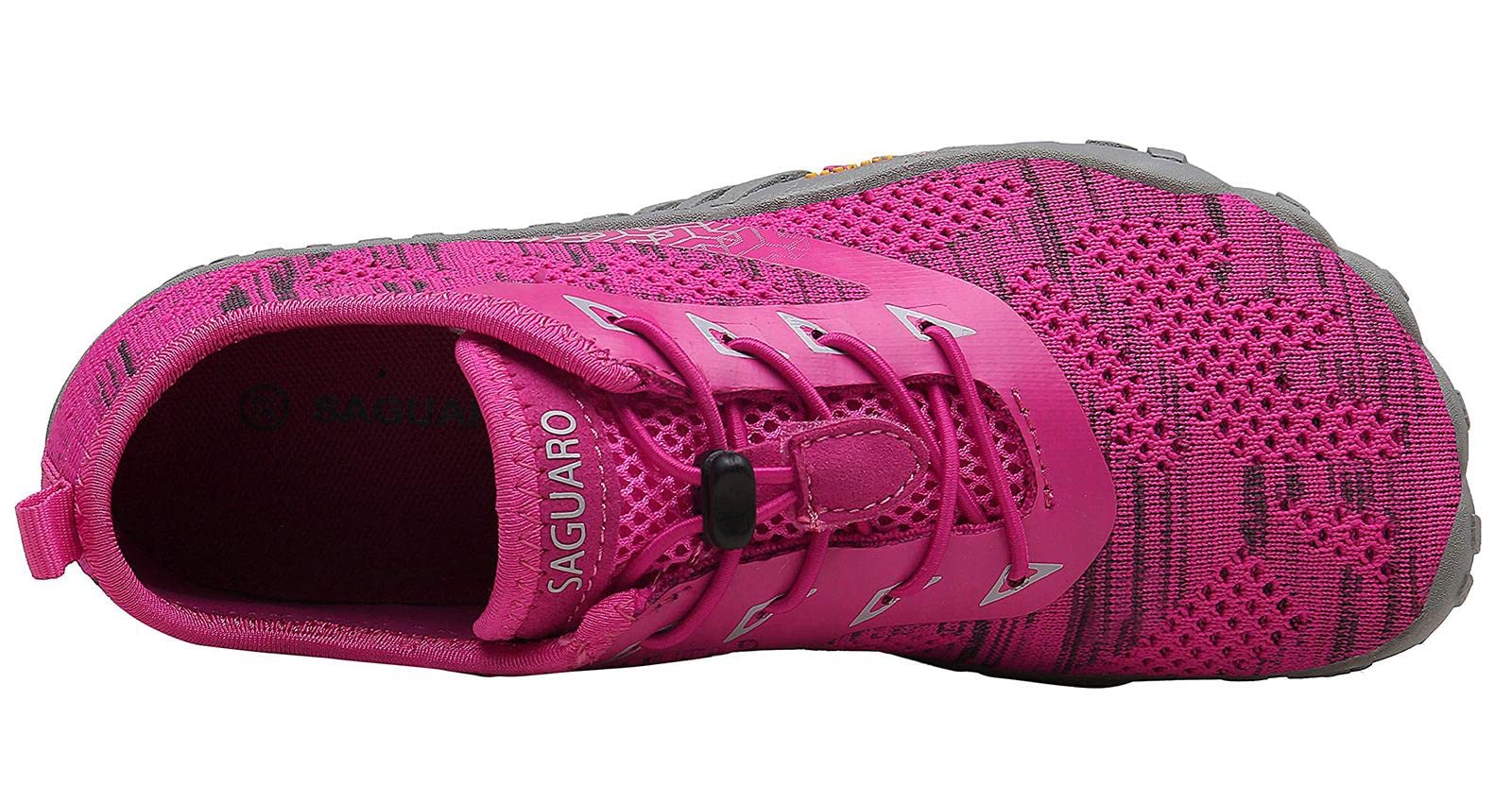 SAGUARO Minimaliste Barefoot Scarpe da Corsa Uomo Piedi Nudi Trail Running
