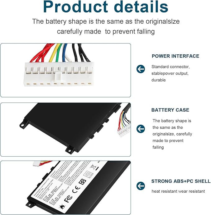 Batería Futurebatt BTY-M6L 15.2V 80.25Wh para Laptop miniatura 5