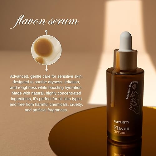 Miniatura 2 de Flavon Serum - Strenthen skin moisture barrier, calming and soothing dry & sensitive skin, K-beauty, Made in Korea, 1.7 fl oz