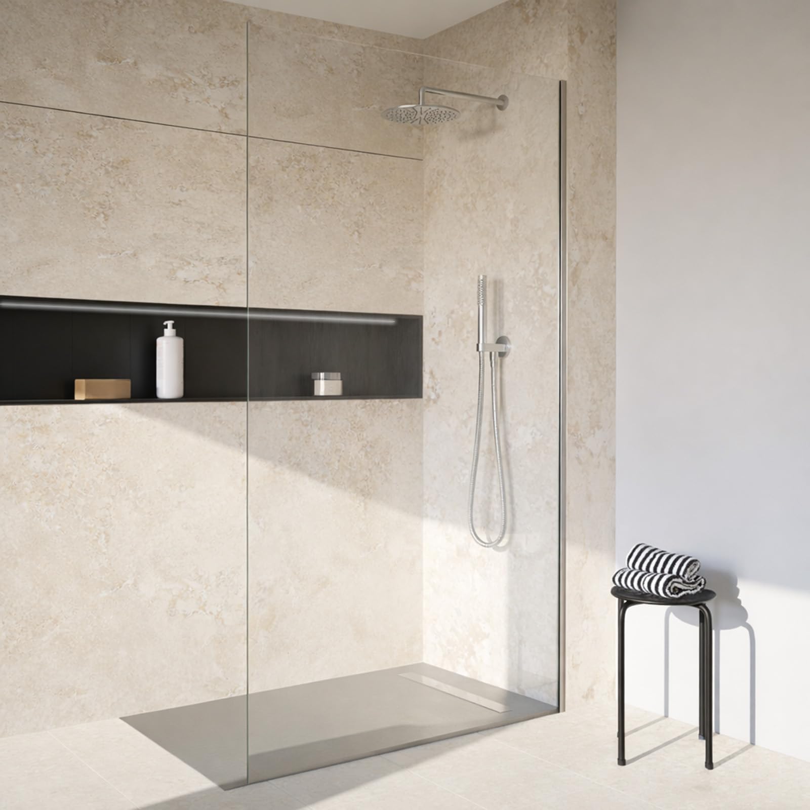 AURLANE FAC113 Plato de Ducha, Multicolor