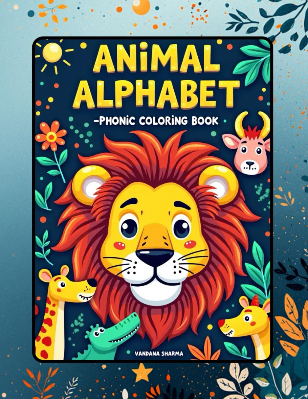 Animal Alphabet Phonics Coloring Book: Learn Letters, Sounds & Animals Through Coloring Fun