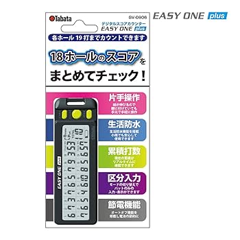 Amazon | Tabata(タバタ) ゴルフ デジタルスコアカウンター 18
