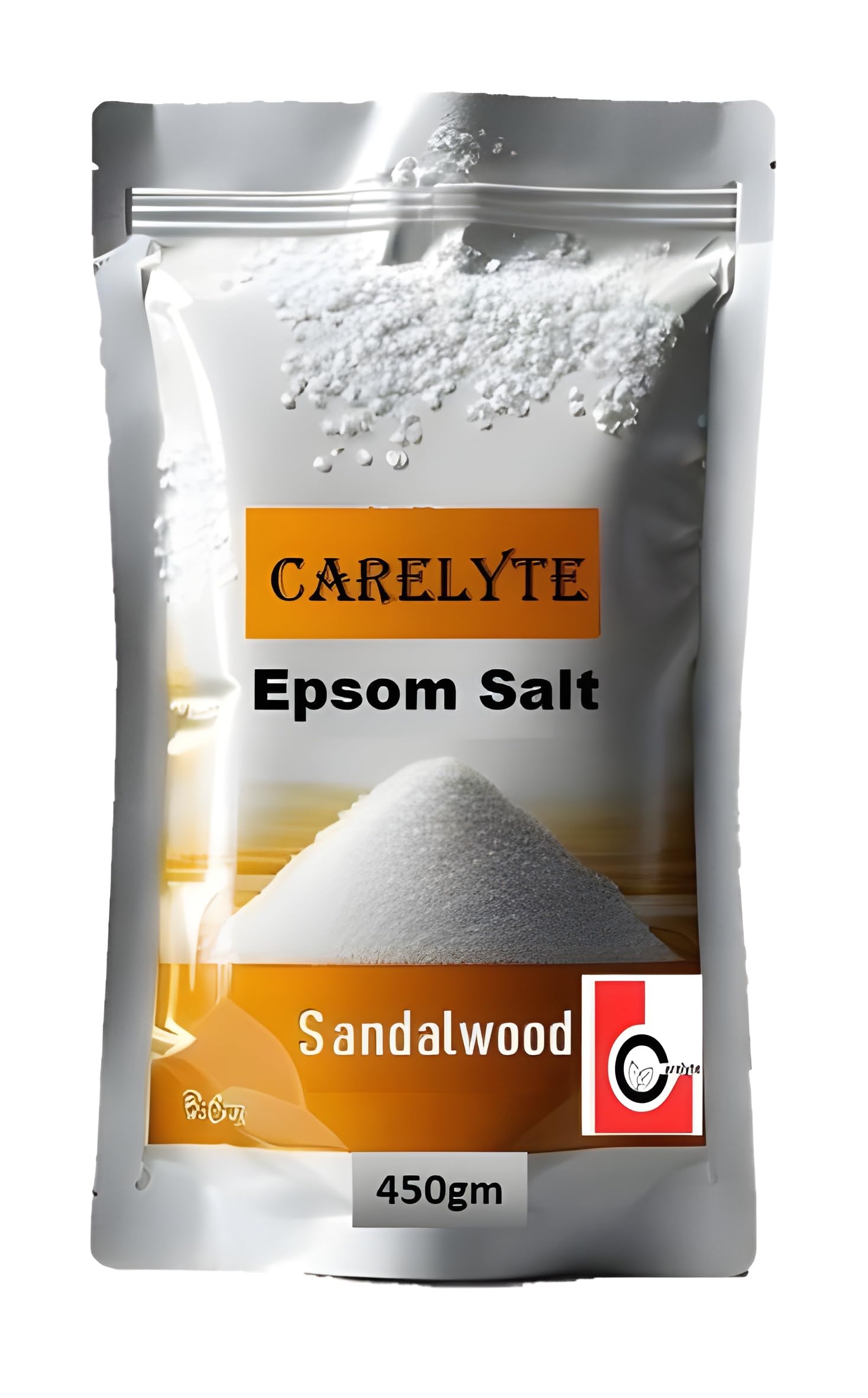 Magnesium Epsom Bath Salt Crystals | Muscle Relief & Pain Soothing Soak (450gm, Sandalwood)-image-16