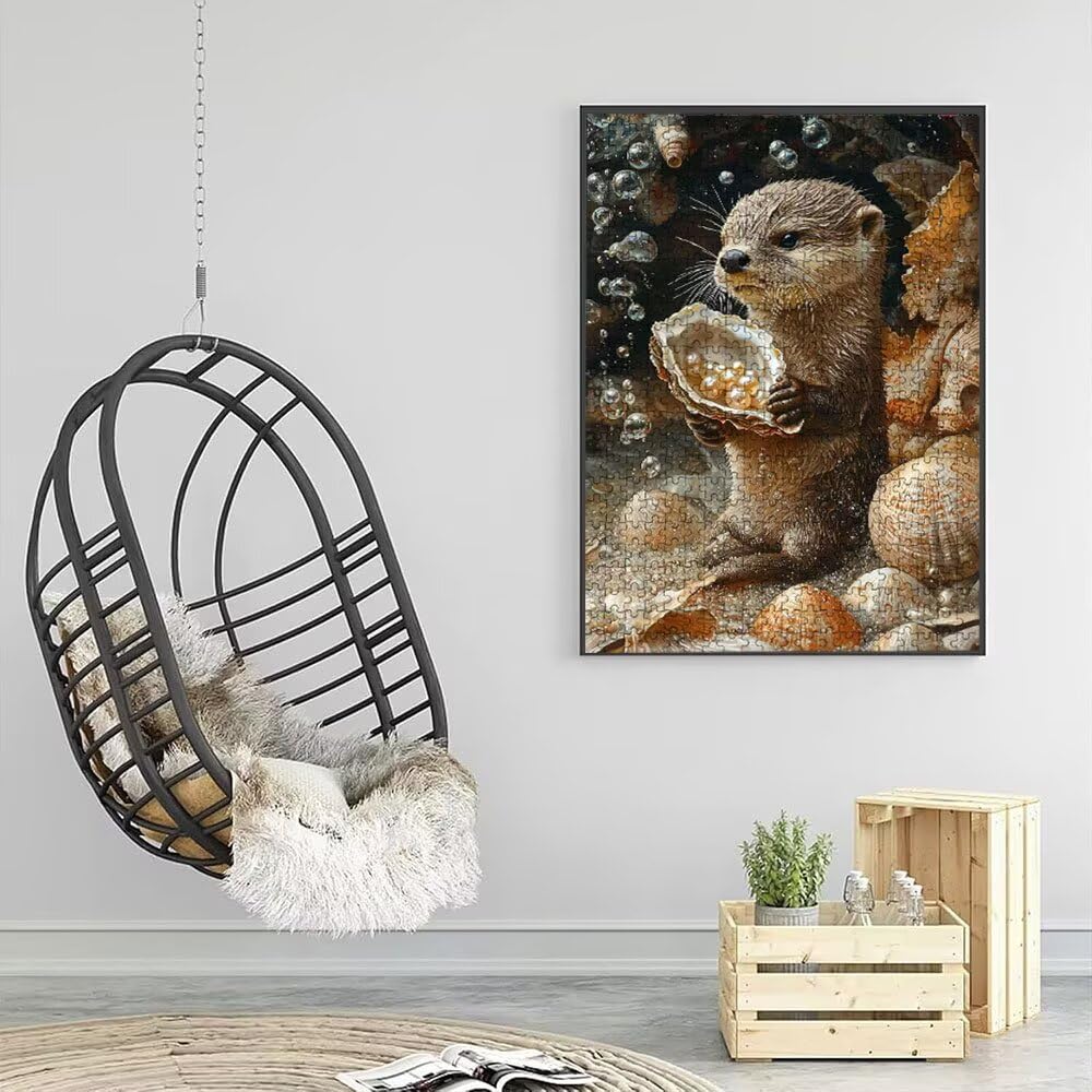 Puzzle 5000 Teile Erwachsene, Jigsaw Puzzle Erwachsene 5000 Teile, Muscheln Hirase Puzzles, Impossible Klassische Puzzles, Herausfordernde Familie Spiele, für Home Decor und Geschenke DX0YL2-75