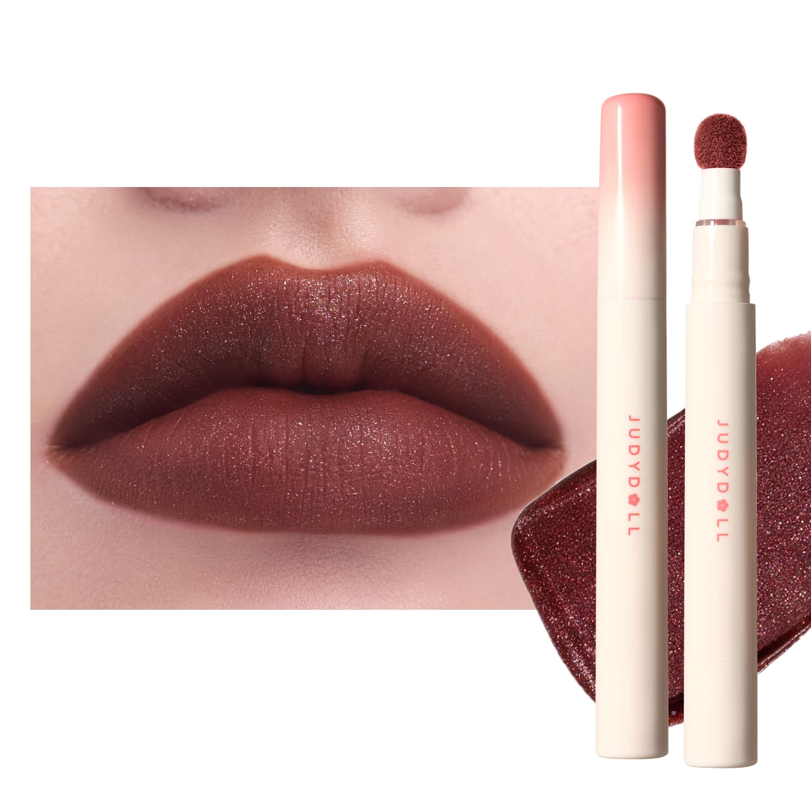 JUDYDOLL Cushion Matte Lip Cream G203 Coco Mocha