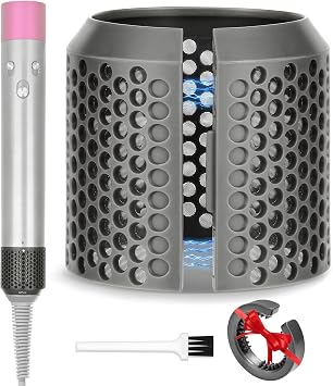 Outer Filter Cover Replacement for Dyson Airwrap Hair Styler HS01 HS05 HS08 Models Outer Strainer Magnetic Filter Cage Replacement Parts
