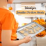 Petite feuille de cuisson en acier inoxydable avec ensemble de rack, E-far 10.5. - Lave-vaisselle sans danger