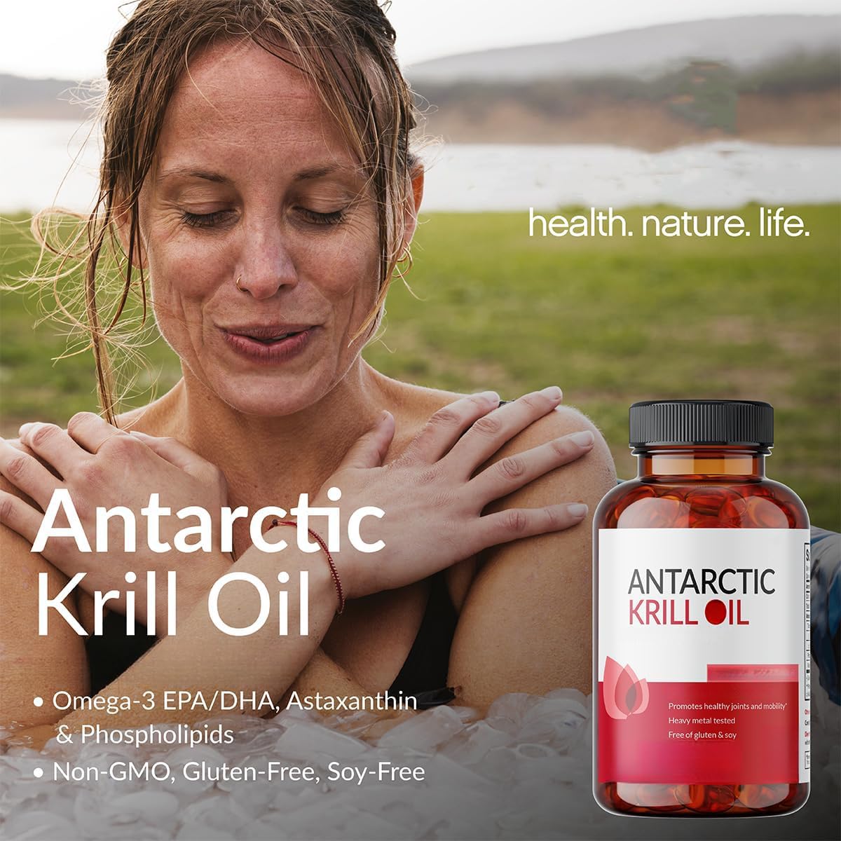 Antarktisches Krillöl – Unterstützt Die Allgemeine Gesundheit Und Das Wohlbefinden
