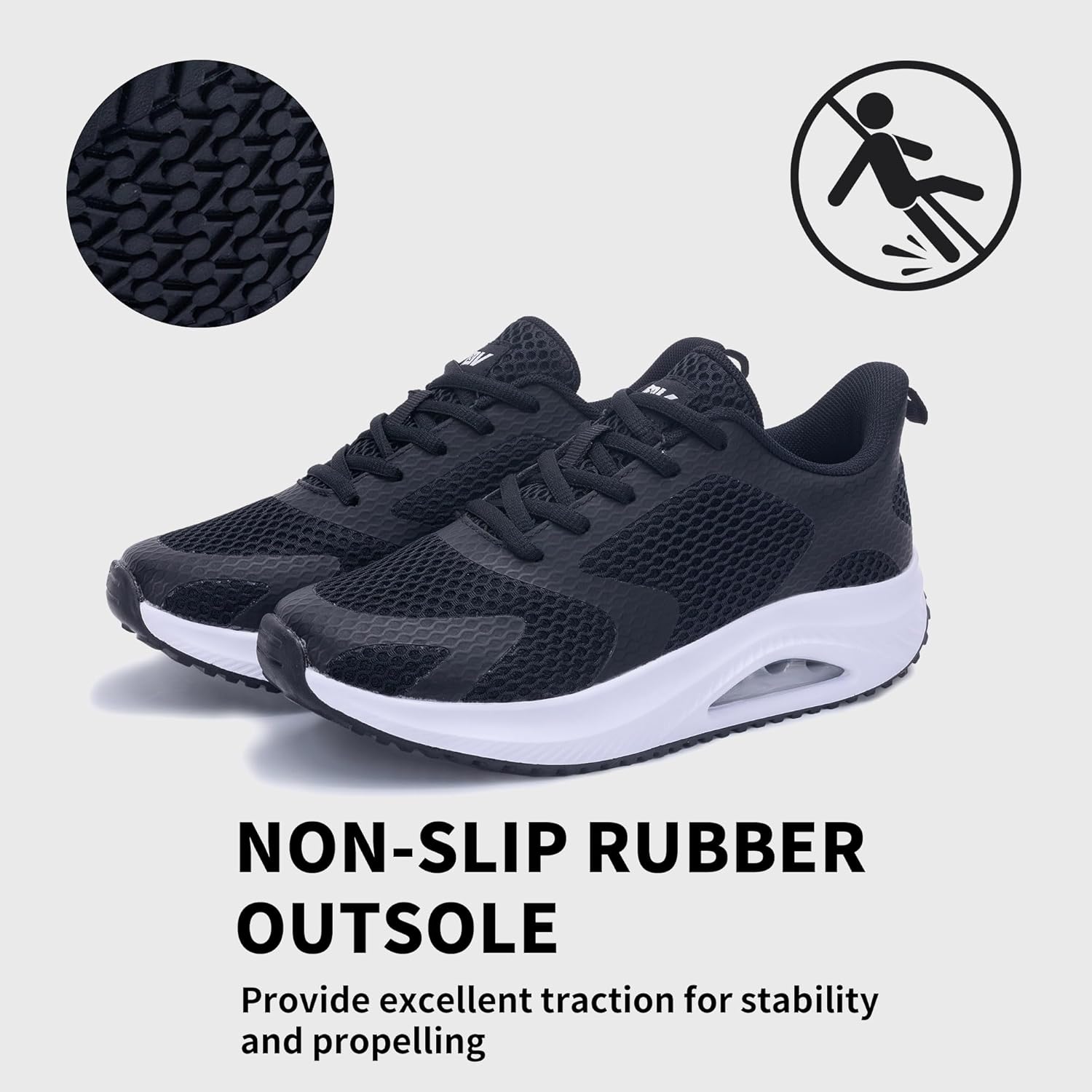 SURRAY Walking Shoes Womens Plantar Fasciitis Tennis Sneakers Comfortable Orthotic Shoe for Foot and Heel Pain Relief US Size 6-11 - Image 5