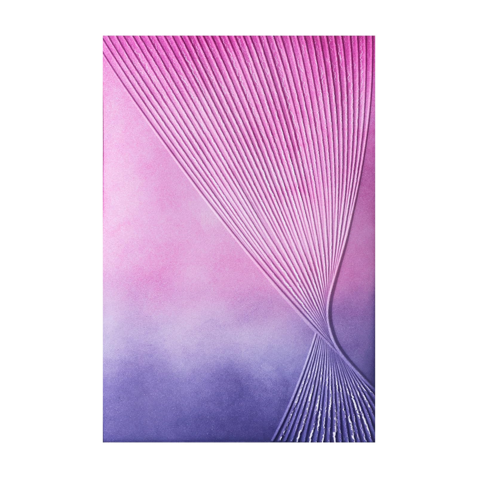 Briartw French Twist 3D Embossing Folder Create Textured Backgrounds for Card Making and Scrapbooking and Other Paper Craft Album Stamps DIY Decoration,Clear Plastic Texture Fades Template