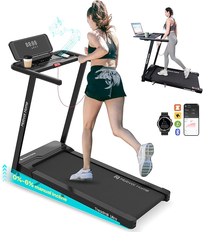 Mobvoi Walking Pad Treadmill Smart AI 3 in 1 Treadmill Under Desk Running Machine 2.5HP
