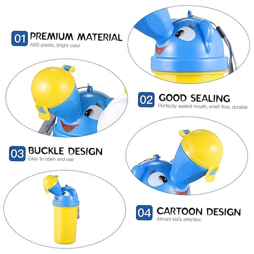 Miniatura 3 de Gadpiparty Orinal portátil para orinal de urinario de urinario de emergencia para bebé, niño, portátil, orinal para niños, entrenamiento para orinar