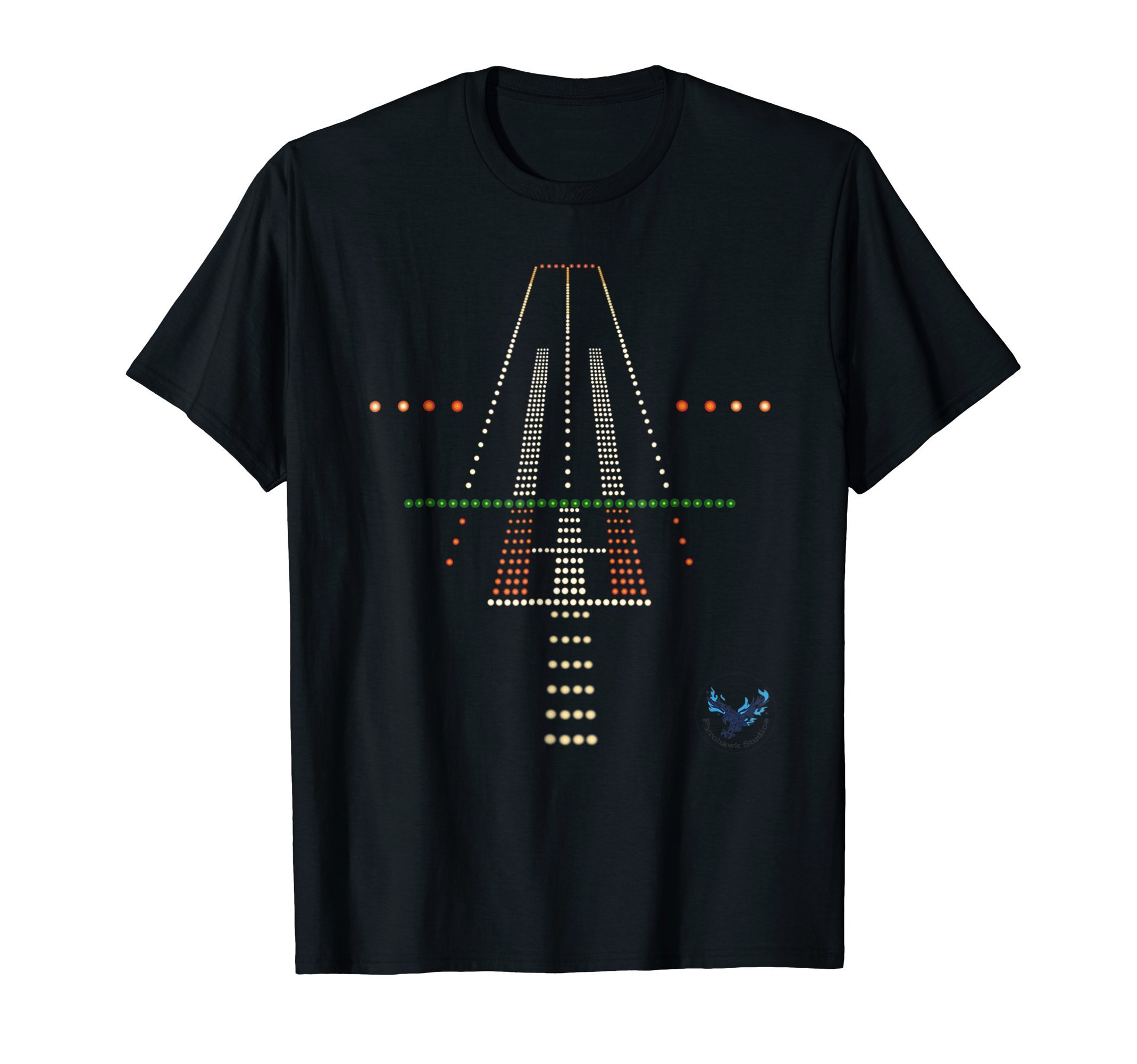 Airport Runway Lights for Instrument Pilots on ILS T-Shirt