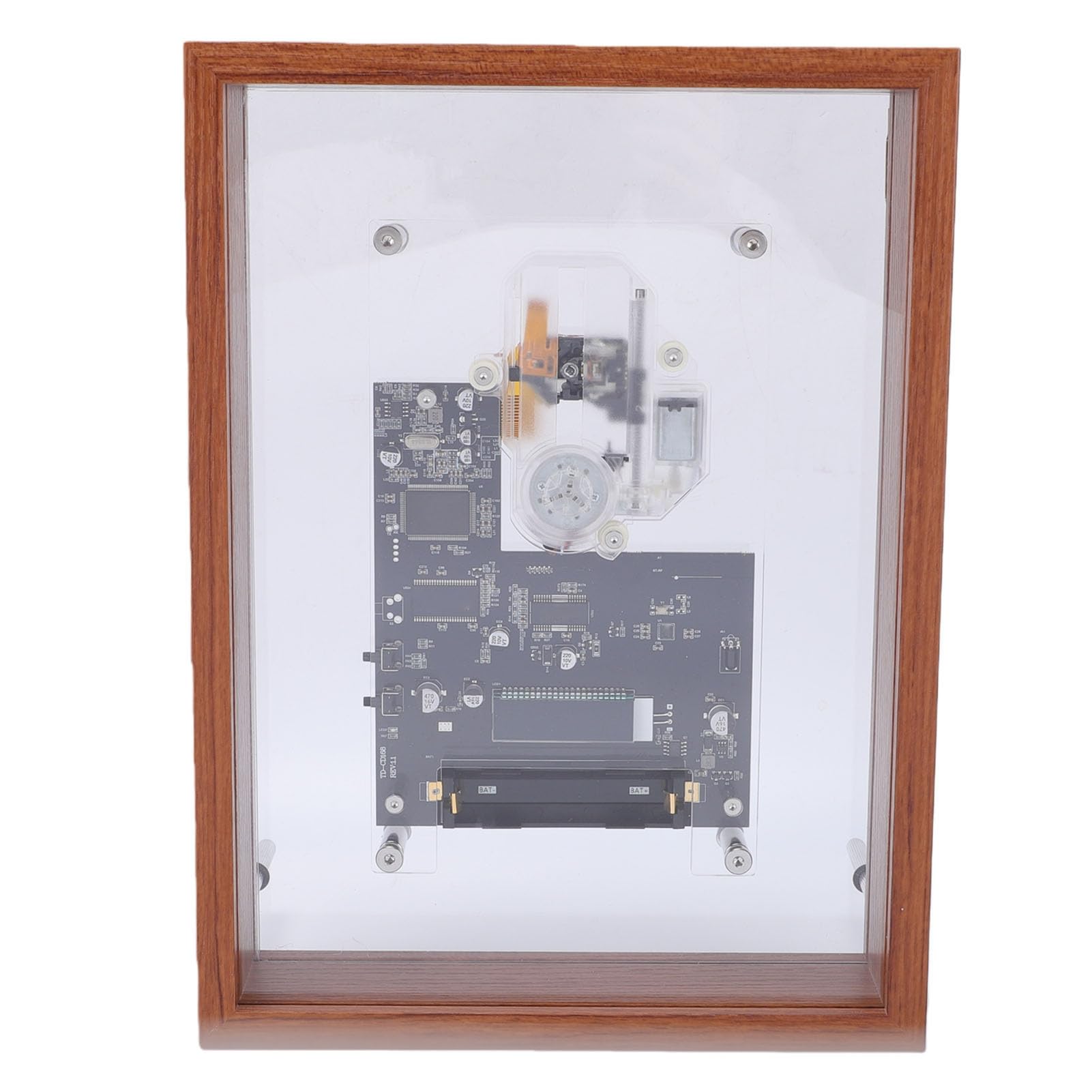 CD-Player-Fotorahmen, Bluetooth 5.0-Acryl-Wandhalterung