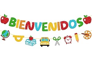 Welcome Back to School Banner in Spanish - Bienvenidos De Regreso A...