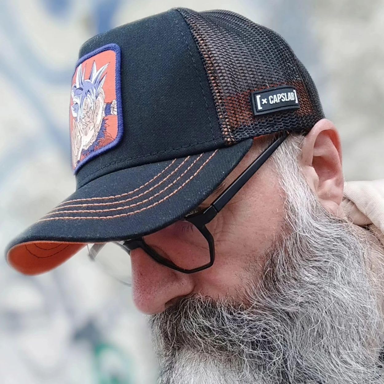 Capslab Casquette Street Fighter Chun-Li Bleu et Jaune — view 5