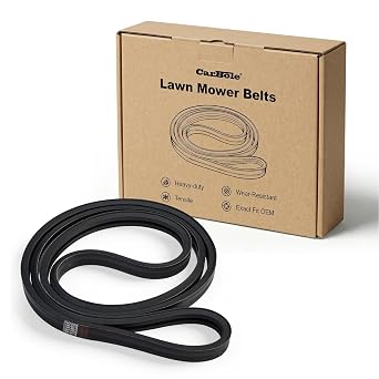 CarBole K5647-34710 2-Band Mower Deck V-Belt fit for Kubota ZD326 ZD331 with 60" Deck Series Lawn Mower, 1-1/8" x 123"