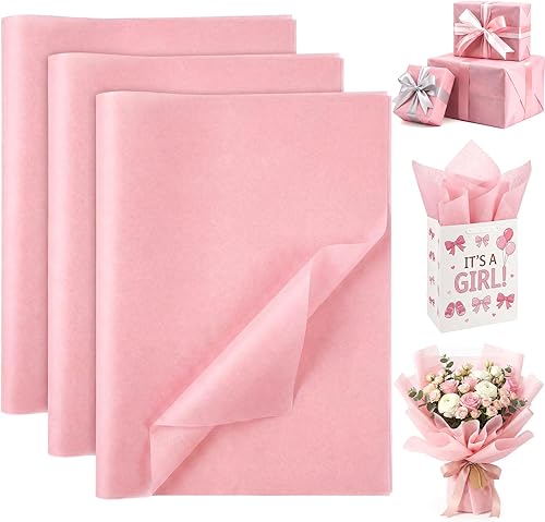 Miniatura 13 de Koogel 120 hojas de papel de seda a granel, papel de regalo de 20 x 14 pulgadas para bolsas de regalo de Navidad, manualidades, boda, fiesta