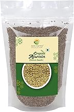 Soni Farms Organic Ajwain 800gm Natural & Aromatic Carom Seeds Whole Spice for Cooking, Digestion & Home Remedies