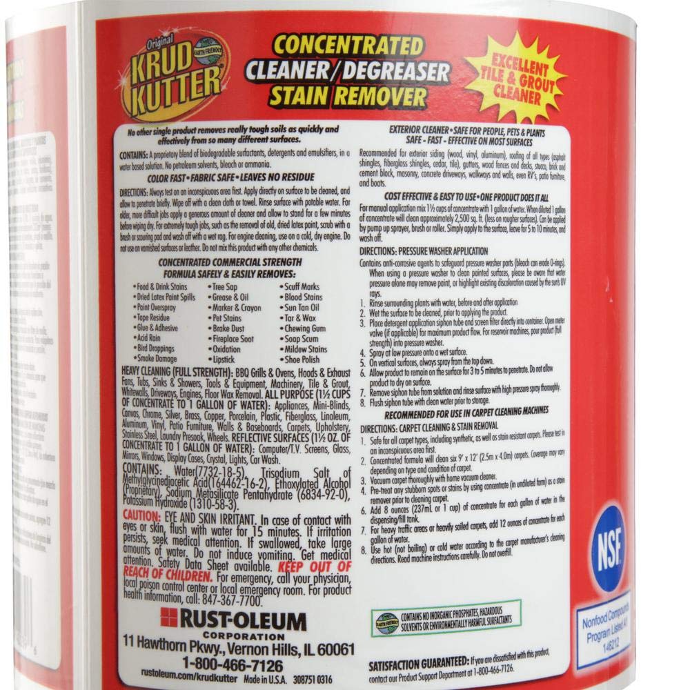 Krud Kutter 1 gal. Original Concentrated Cleaner/Degreaser Buy Online