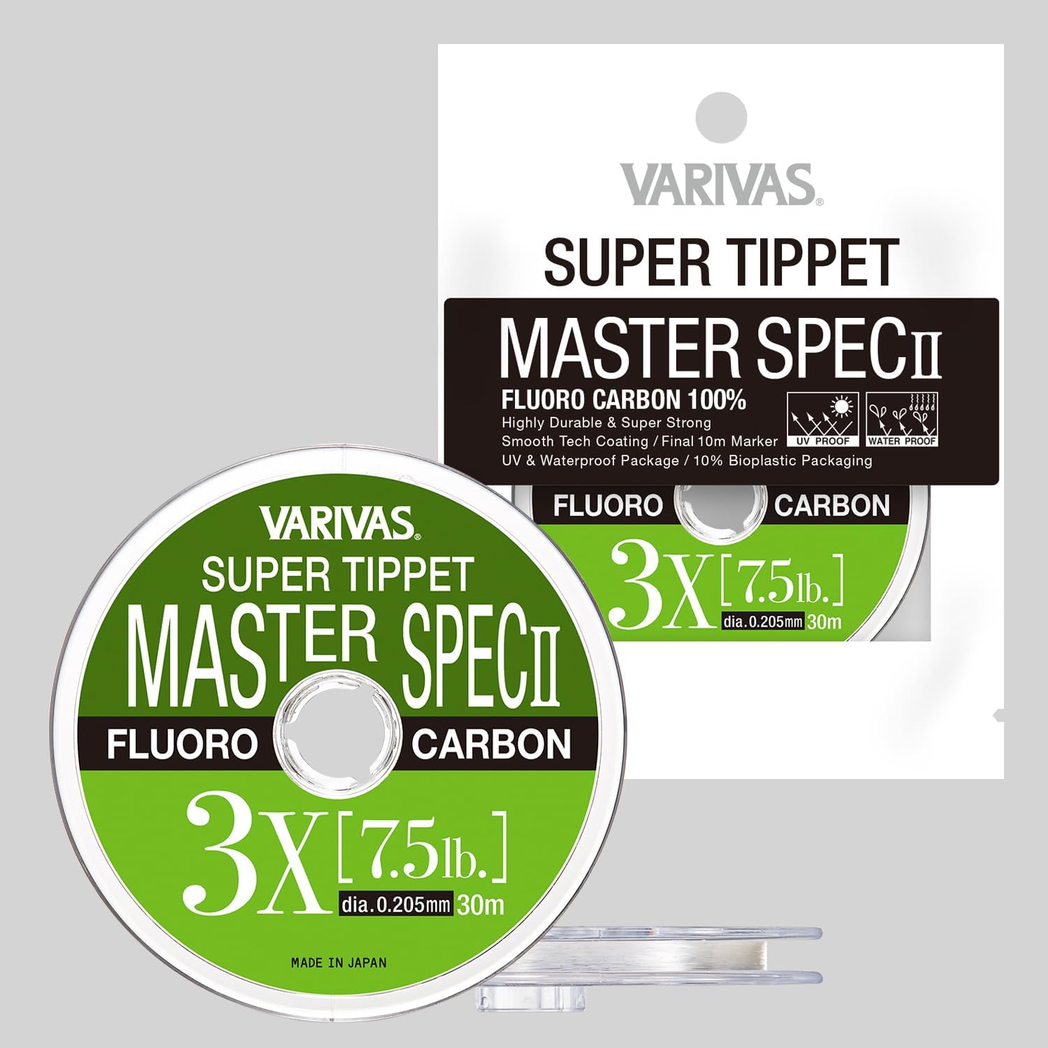 VARIVAS Super Tippet Master Spec II Fluorocarbon 3 X 30 M 7.5LB