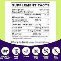 Vista 2 de 300 mil millones de probióticos AFU Akkermansia, probiótico GLP-1 para mujeres y hombres, Akkermansia Muciniphila para producción de GLP-1