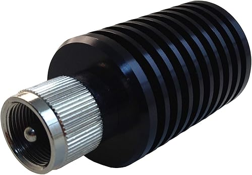 TW-30A Carga ficticia de 50 ohmios, terminador RF DC-500MHz con conector macho UHF PL-259, radioaficionado y accesorio de prueba de radio