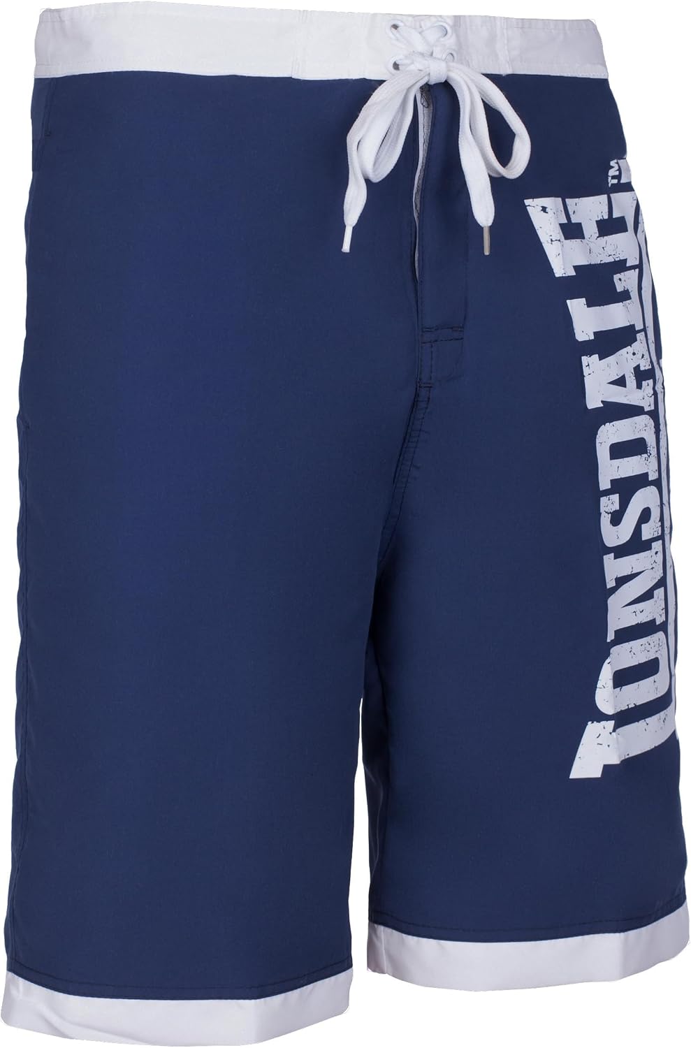 Spirit of England Lonsdale Men´s Navy Blue Logo Beach Shorts Surfing Board Swimming Pants Trunks