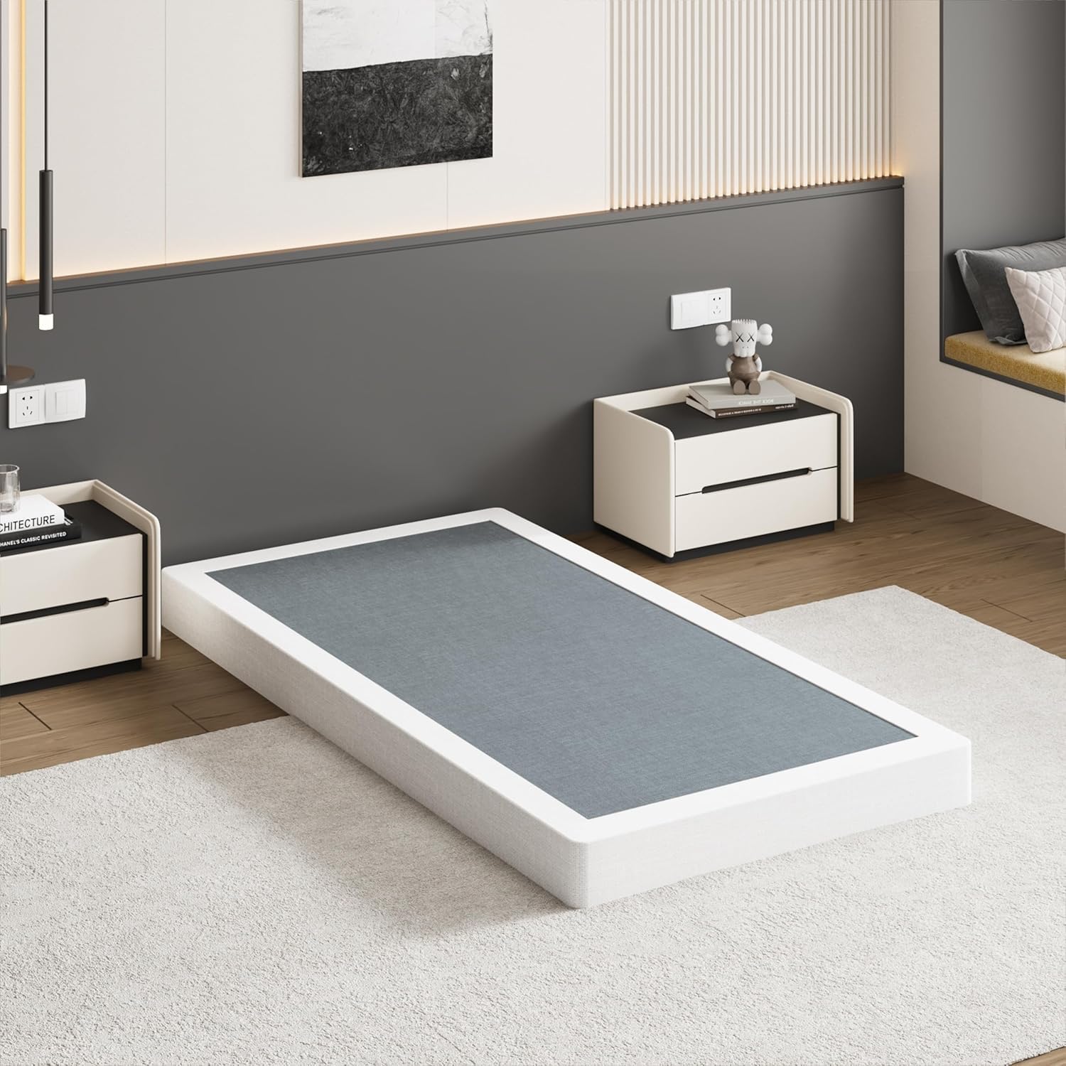 UOMEUR 2 Inch Twin Box Spring