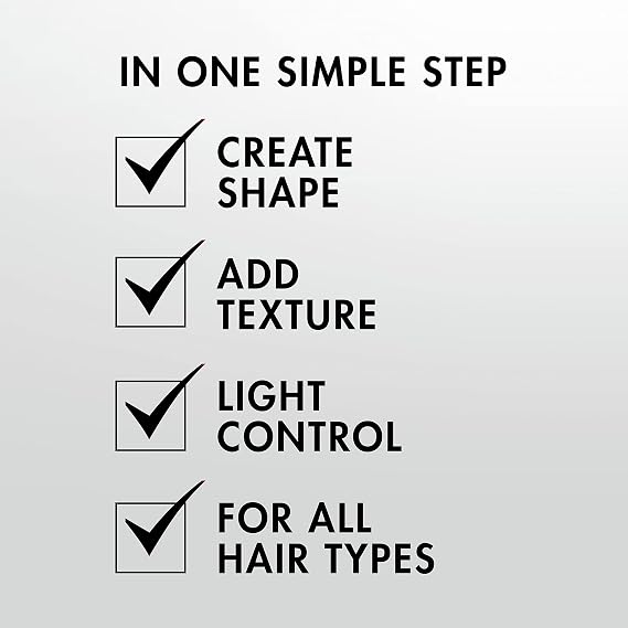 Nexxus Shape and Define Multi-Styler For a Light Hold Weightless Styling Cream Shape, Define and Texture Hair Styling Cream 3.4 oz