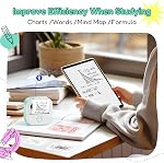 Ponek Mini Printer, Mini Photo Printer Y02C, Inkless Sticker Maker Machine, Print Pod Portable Small Printer, Photo Printer from Phone for Study Notes, Learning, Journals, Photos, Anatomical Diagram