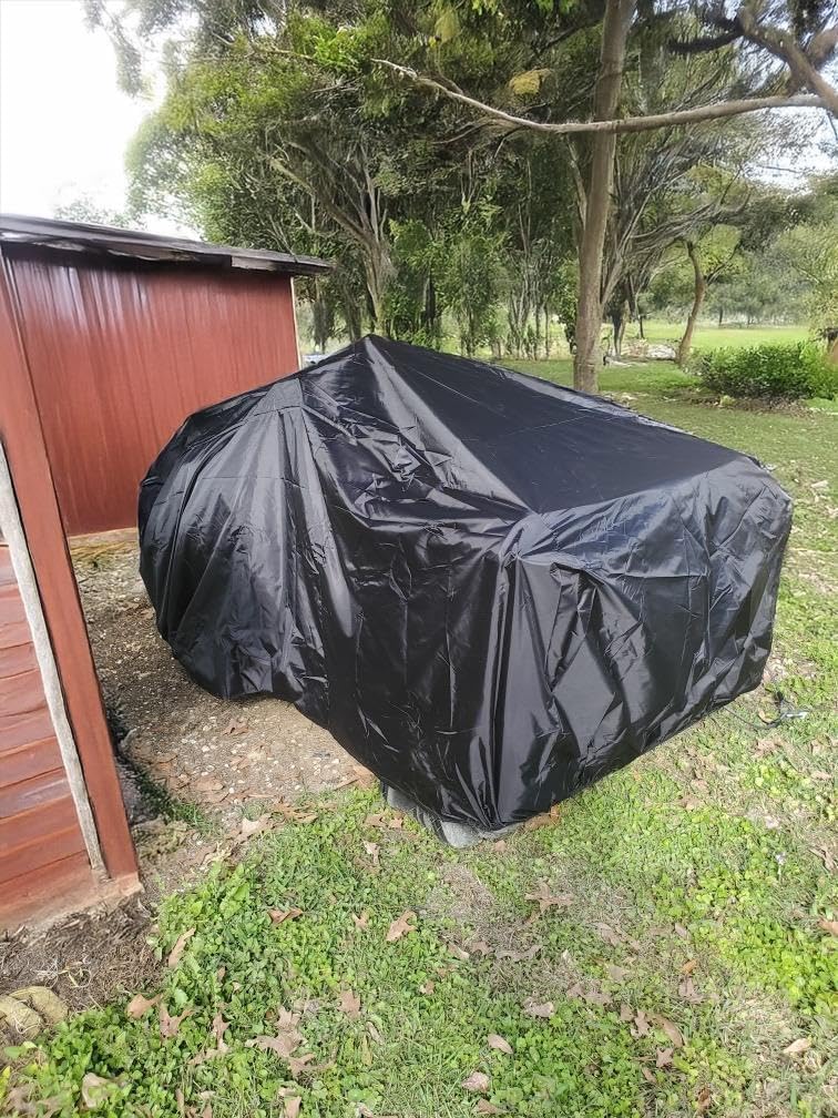 SBU ATV cover compatible for Yamaha Kodiak 450 Automatic 4x4 Quad 4 Wheeler All Terrain Vehicles 2003-2006. Strong All Weather Protection.