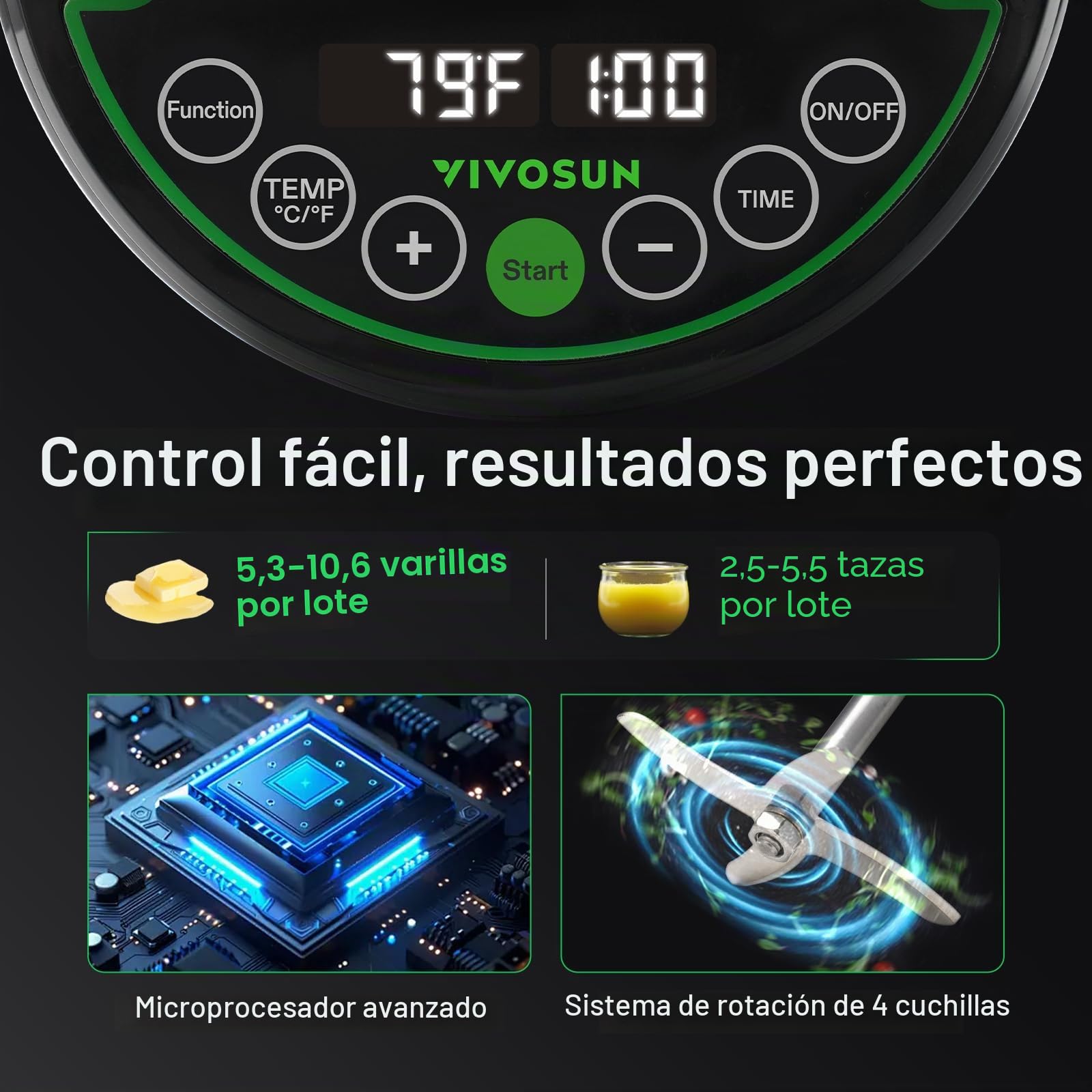 VIVOSUN Máquina de descarboxilación e infusión de hierbas | Extractor botánico e infusor para hacer mantequilla, aceite y tinturas, recetas y accesorios