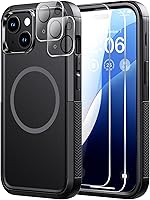 Vista 53 de Diverbox Funda para iPhone 13 [compatible con MagSafe] [con protector de pantalla] [a prueba de golpes] [a prueba de caídas] Funda de protección