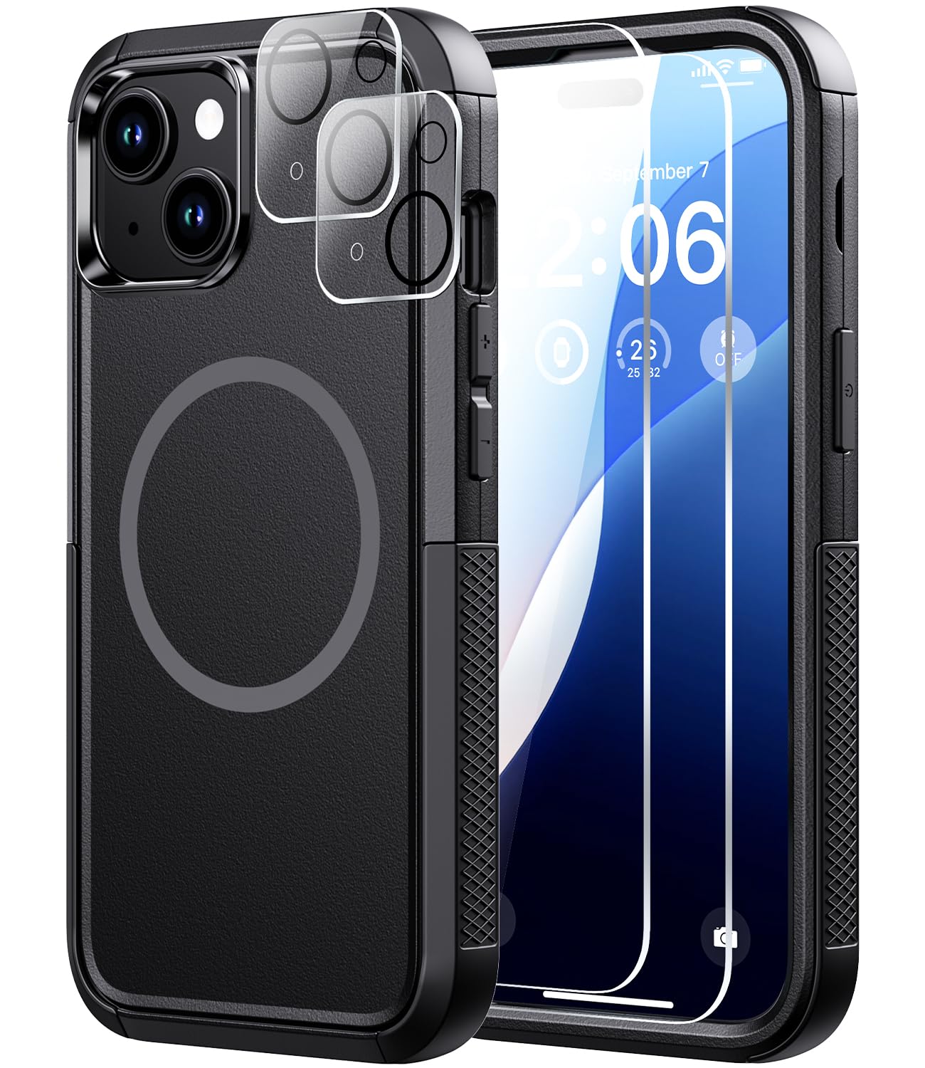 iPhoneアクセサリー Iphone 15 case Amazon.com: Diverbox for iPhone 15 Case [Compatible with MagSafe