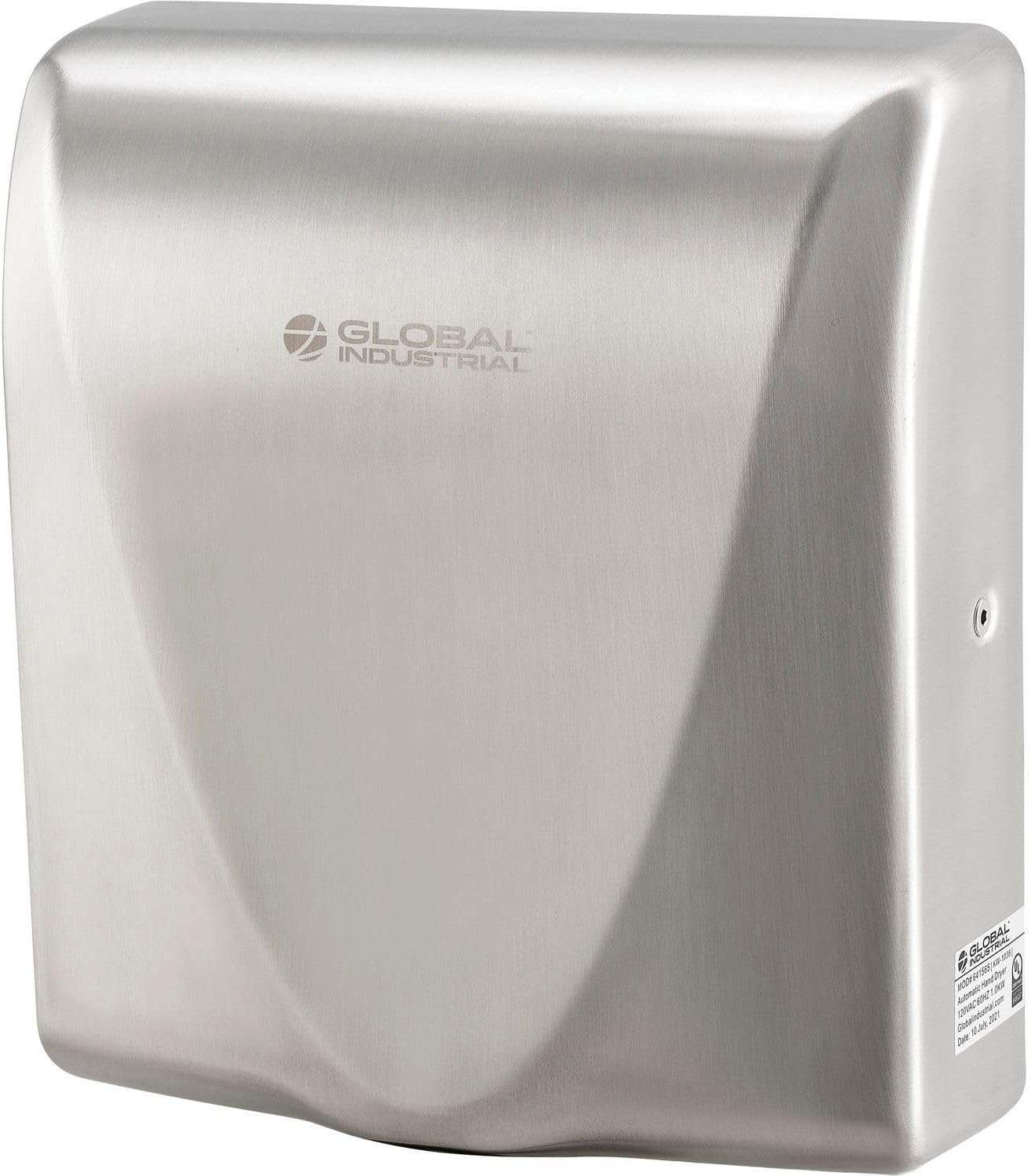 High Velocity Automatic Thin Hand Dryer, ADA, Brushed Stainless, 120V