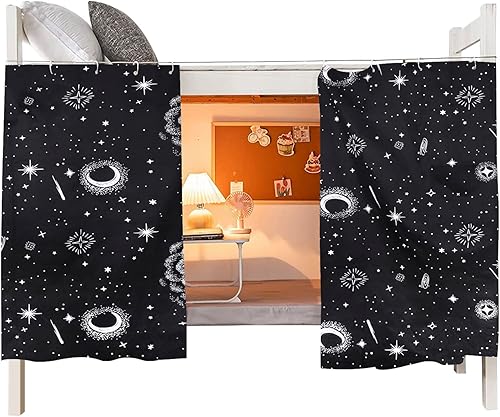 Miniatura 2 de Cortina de litera para dormitorio de estudiantes, cortina a prueba de luz, cubierta de privacidad, toldo opaco para sombreado, protección contra el