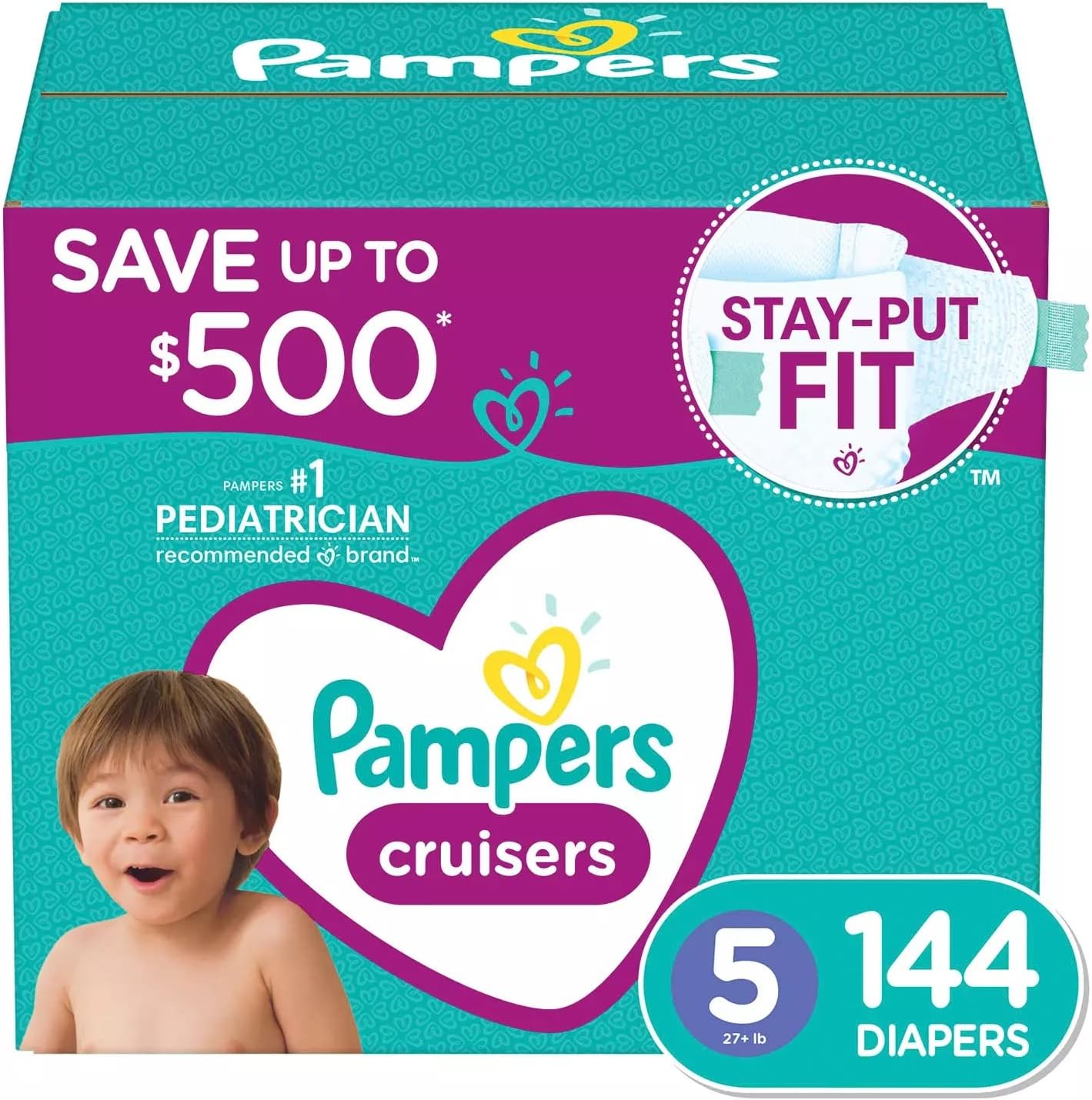 Pampers Cruisers Diapers Size 5, 144 Count Nigeria Ubuy