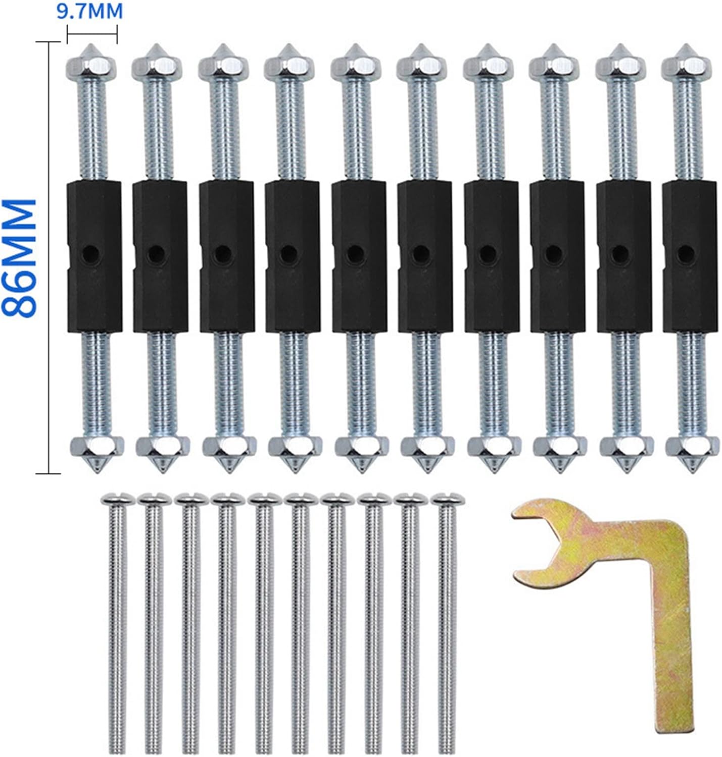 MERISHOPP™ Cassette Screws Support Rod Kit Rust Resistant Repair Device for Wall Switch 86 Insulated Type|Home & Garden|Lamps Lighting & Ceiling Fans|Lighting Parts & Accessories