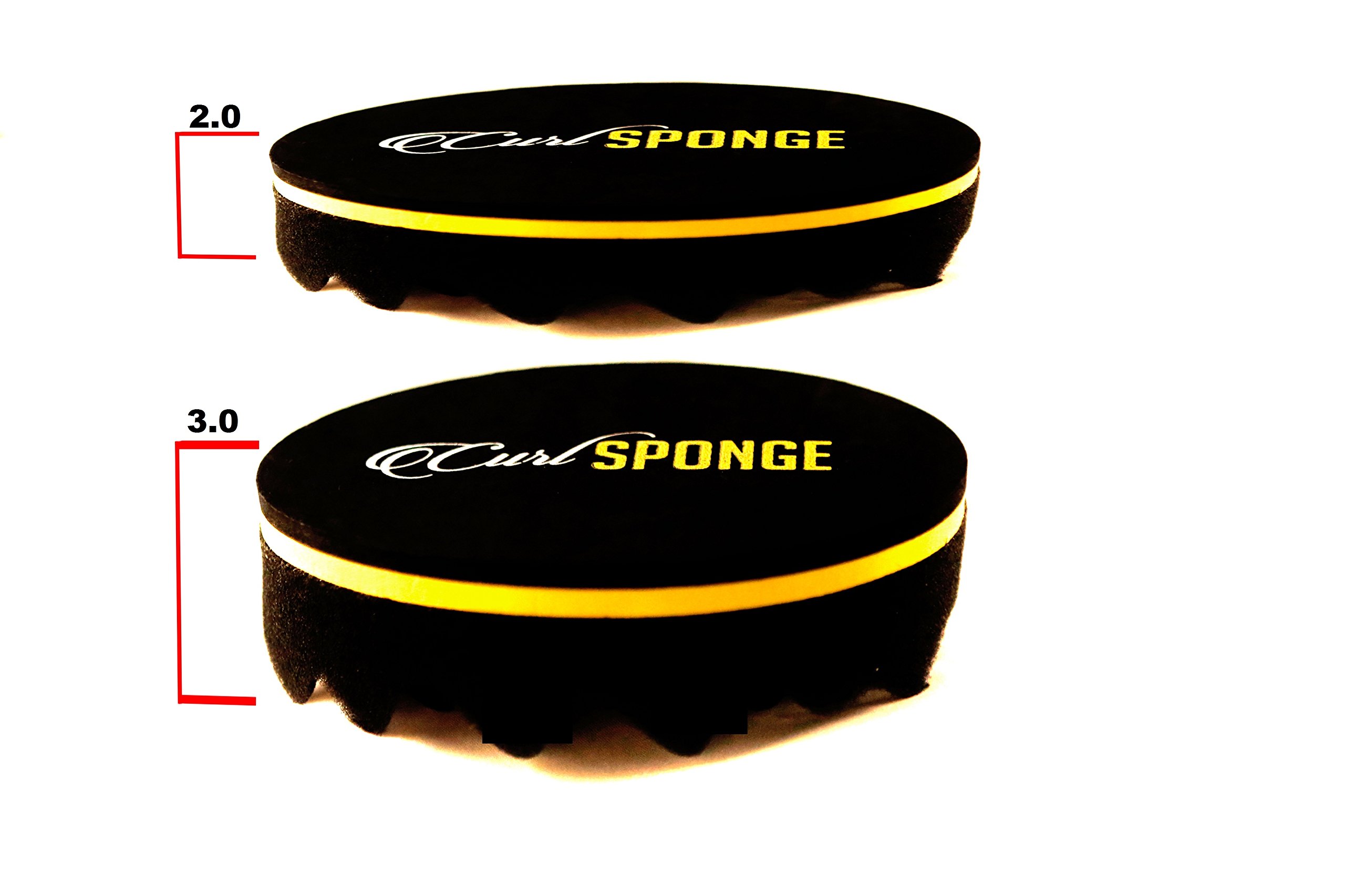 Curl Sponge 3.0 (Deep Grooves) makes larger twists
