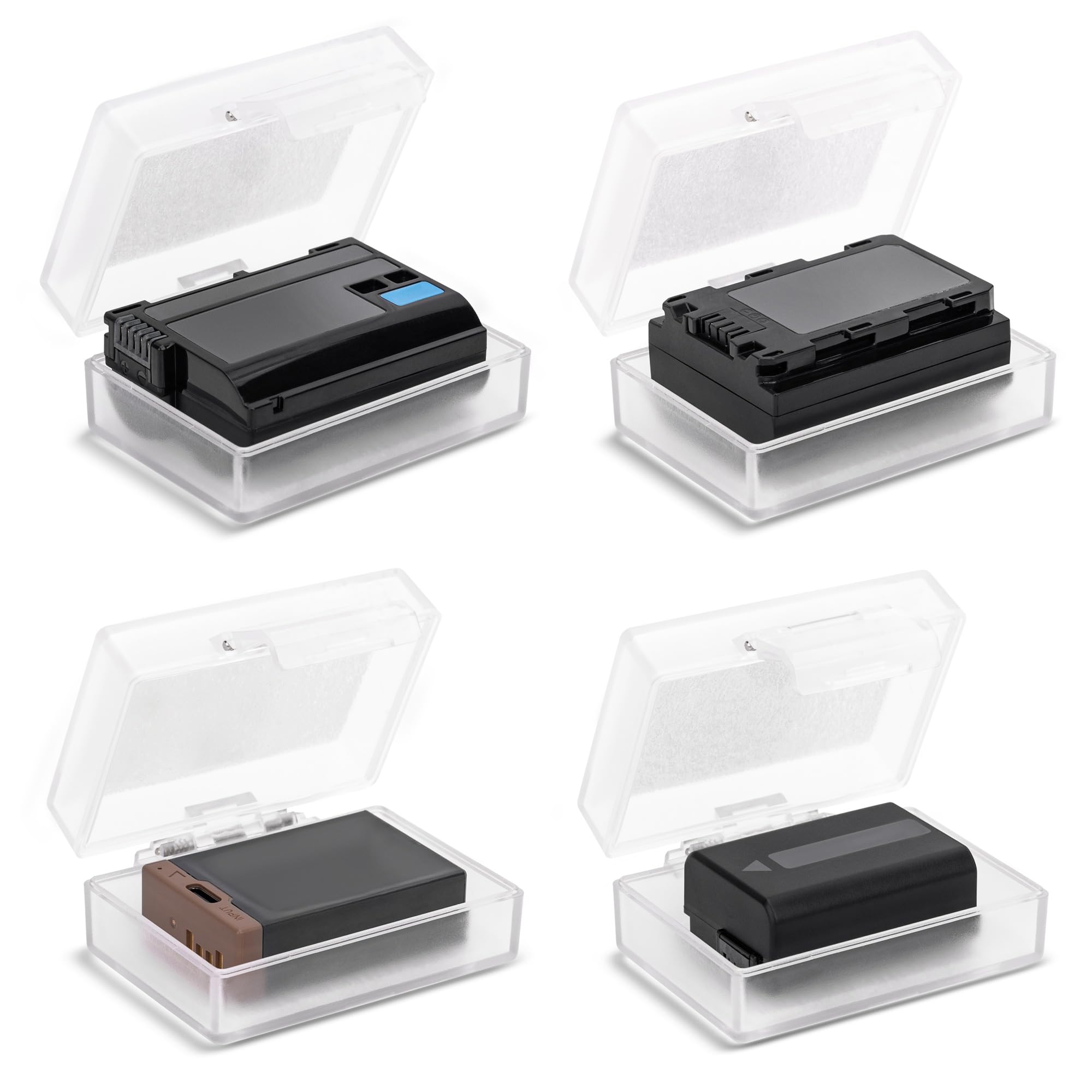 Amazon.com: JJC 4PCS Camera Battery Case for LP-E6P LP-E17 LP-E12
