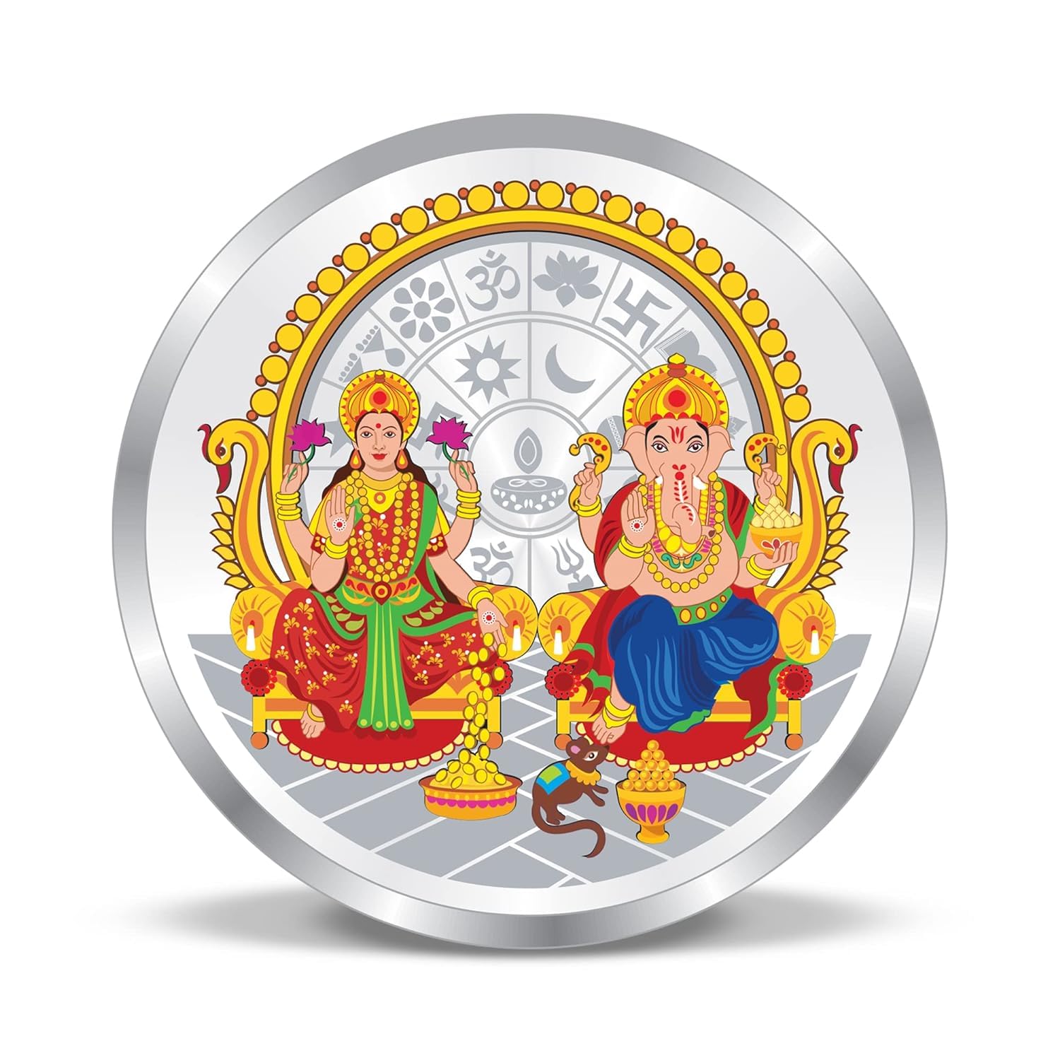 Taraash 999 Purity 10 gm Laxmi Ganesh Silver Coin By ACPL (B09JLXWM4V) Amazon Price History, Amazon Price Tracker