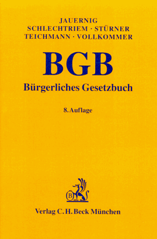 Buergerliches Gesetzbuch