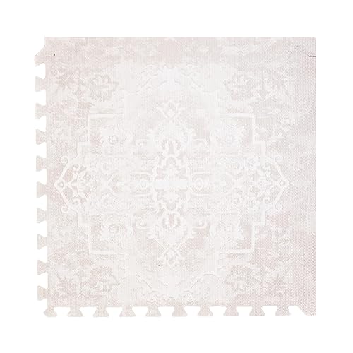 Miniatura 1 de Toddlekind Tapete de juego de espuma prémium de 4 x 6 pies, 6 azulejos extra gruesos, tapete de rompecabezas de espuma para bebésniños pequeños,