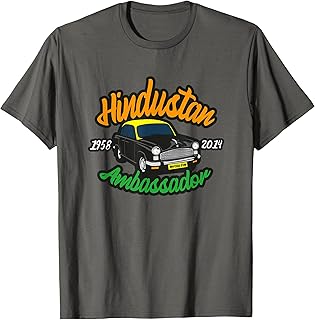 Bombay, Mumbai, India, Hindustan Ambassador, Indian taxi T-Shirt